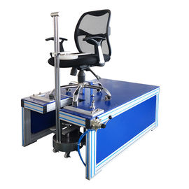 อุปกรณ์ทดสอบเสถียรภาพของเก้าอี้ BIFMA ความจุสูงสุด 150 กิโลกรัม 6 บาร์