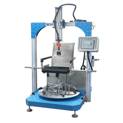 ไฟฟ้า BIFMA X5.1 270lb เก้าอี้สำนักงานไฟฟ้าเครื่องทดสอบความทนทานแบบหมุนได้