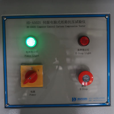 เครื่องทดสอบการบดกระดาษกล่องมืออาชีพ สําหรับการทดสอบบรรจุ ISTA