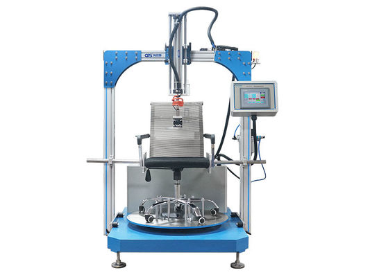 เก้าอี้สำนักงานอุปกรณ์ทดสอบการหมุน เครื่องทดสอบเฟอร์นิเจอร์ห้องปฏิบัติการ