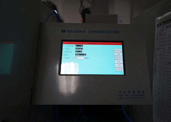 เครื่องทดสอบแรงระเบิดของกระดาษแข็ง ISTA อุปกรณ์ทดสอบบรรจุภัณฑ์