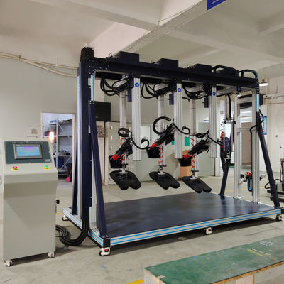 เครื่องทดสอบความทนทานของเก้าอี้โซฟาและหลัง 3 เครื่อง