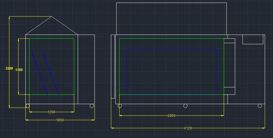 อุปกรณ์ทดสอบอุณหภูมิสภาพอากาศ ห้องทดสอบสเปรย์เกลือแบบวงจร PV เครื่องทดสอบอายุการใช้งานสเปรย์เกลือ
