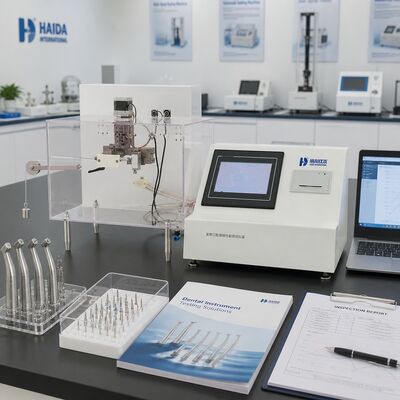 Dental Rotary Instrument Grinding Performance Tester Bur Head Wear Testing Machine Cutting Efficiency Test for Handpiece QC