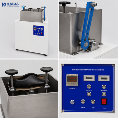 เครื่องทดสอบความต้านทานน้ําแบบไดนามิก ISO 20344 5.15.2 อุปกรณ์ทดสอบรองเท้ามาตรฐาน