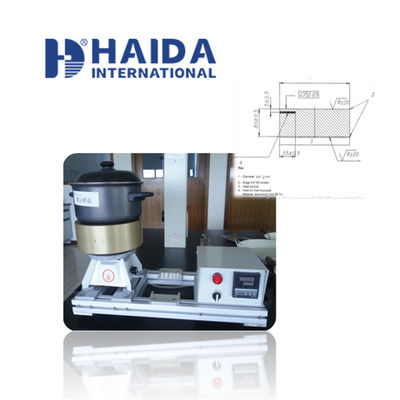 เครื่องทดสอบเครื่องครัวอลูมิเนียมบล็อกพร้อมฮีตเตอร์และเทอร์โมสตัท ตัวอย่างการทดสอบบล็อกอลูมิเนียม