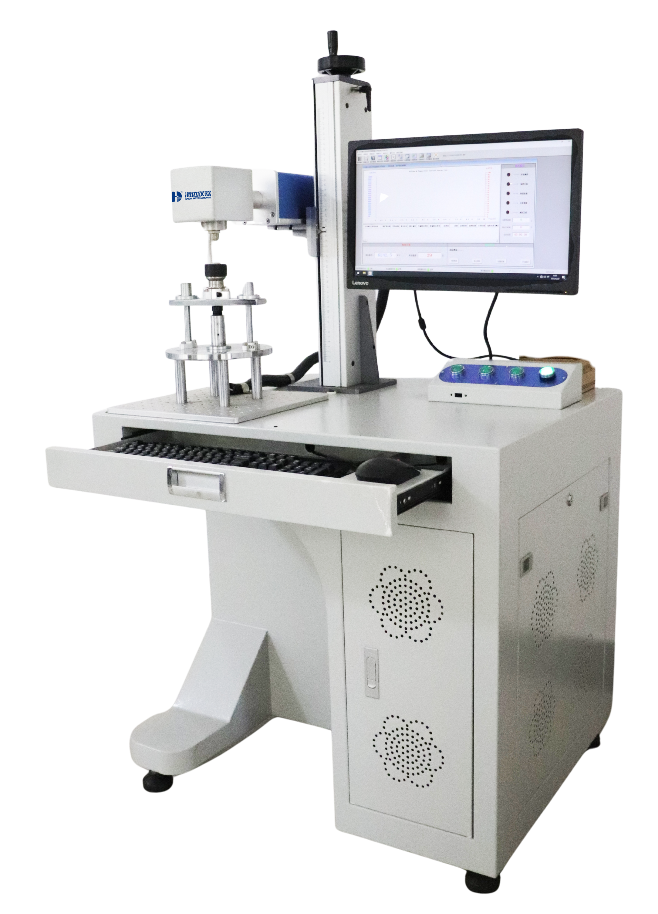Testing Conductivity Lab HD-LDR-II Thermal Conductivity Tester Laser Flash Method Thermal ...